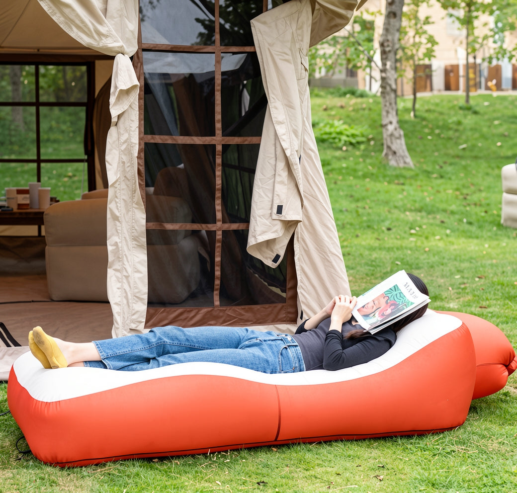 Quick-inflation outdoor sofa
