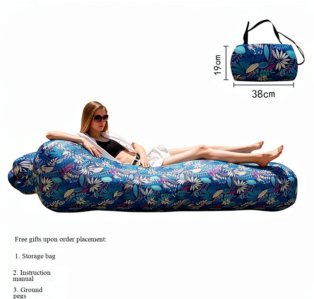 Quick-inflation outdoor sofa
